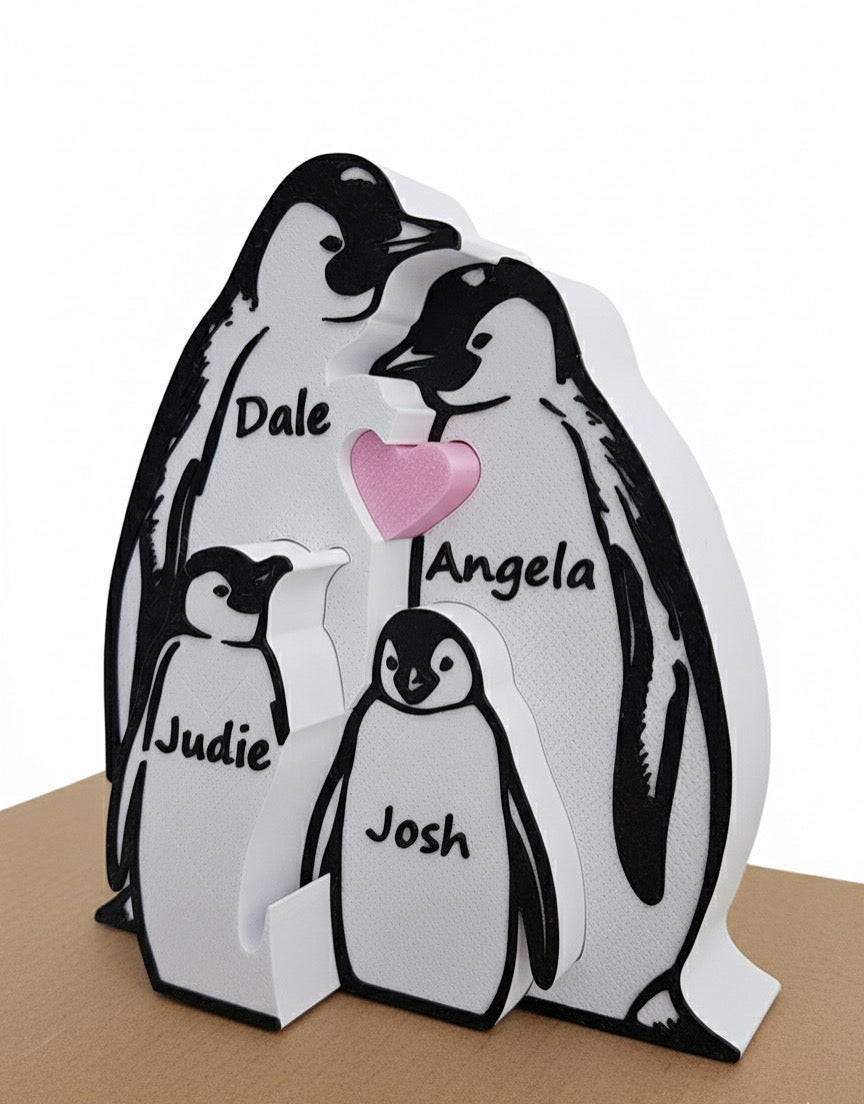 Penguin Family Puzzle